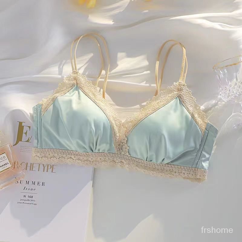Set pakaian dalam mulus Prancis untuk wanita dengan payudara kecil mengumpulkan gadis-gadis tanpa se