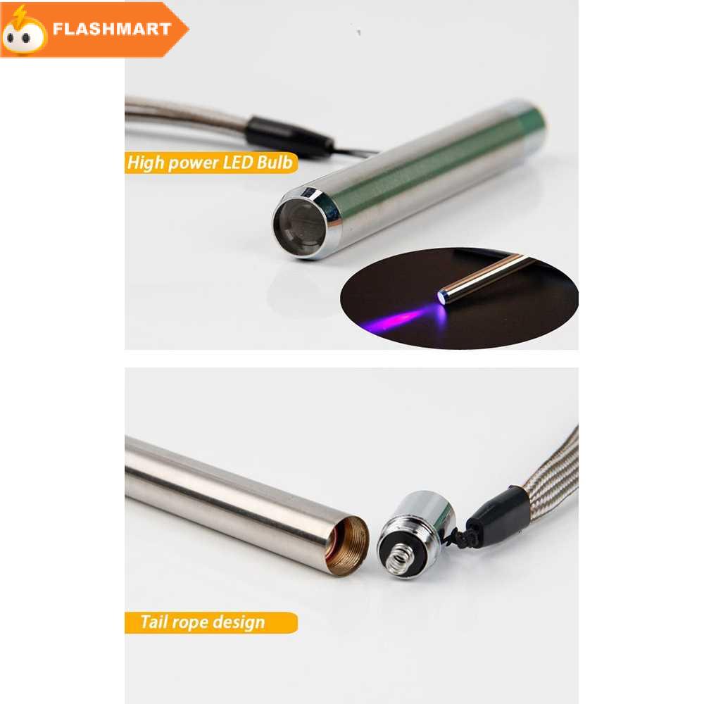 FLASHMART Sunfield Senter UV Ultraviolet Light Pen 395nm - UV-16