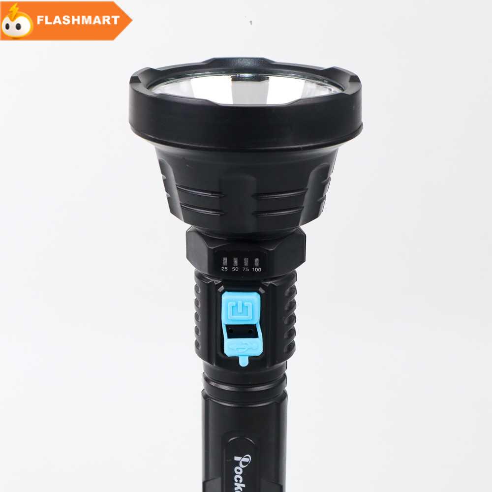FLASHMART Pocketman Senter LED Waterproof USB Cree XPE 500 Lumens - L-826