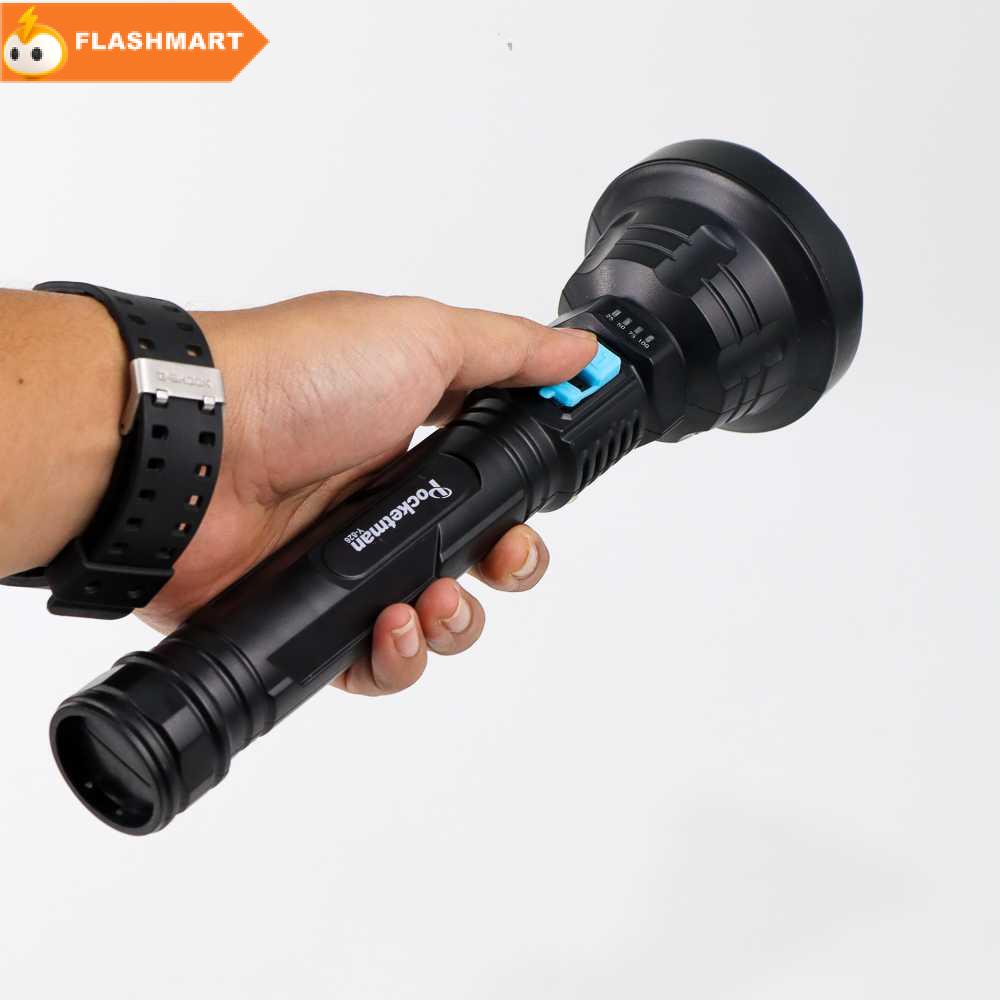 FLASHMART Pocketman Senter LED Waterproof USB Cree XPE 500 Lumens - L-826