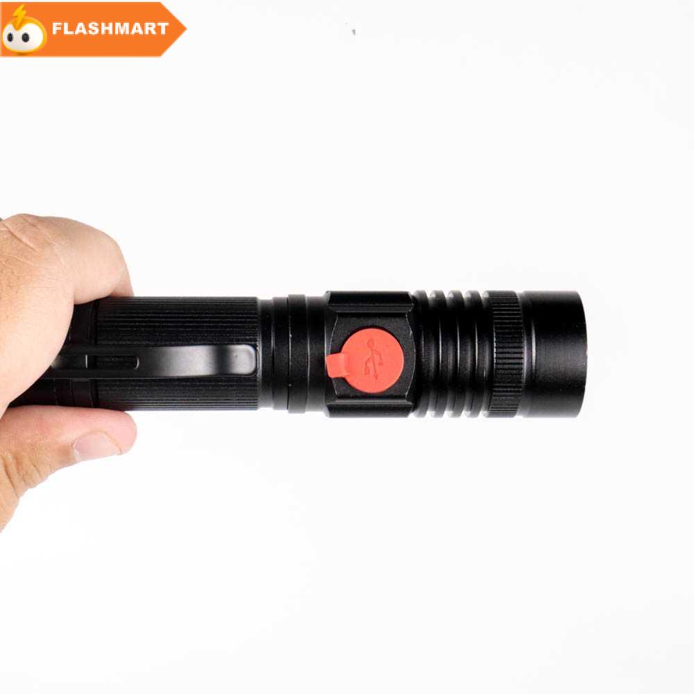 FLASHMART Pocketman Senter LED Rechargeable XML T6 + COB 1200 Lumens - P2