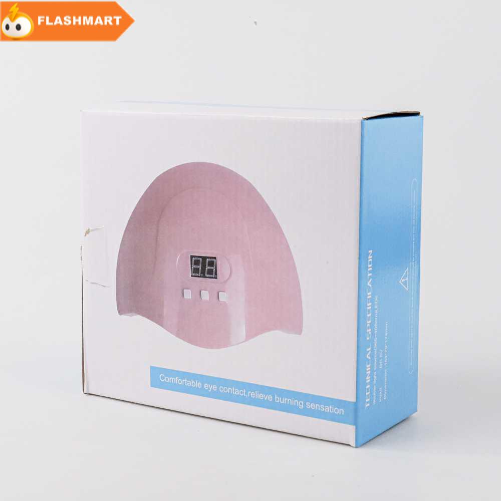 FLASHMART Pengering Kutek Kuku UV LED Nail Dryer 54 W - SUNX3