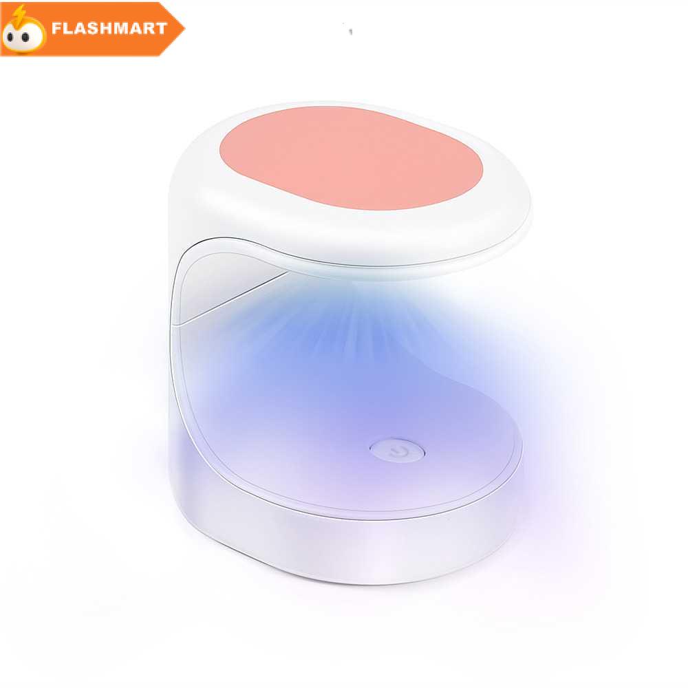 FLASHMART Pengering Kutek Kuku Mini UV LED Nail Dryer 16W - XZMUV-1
