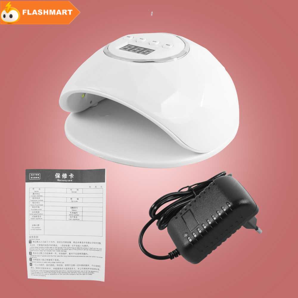 FLASHMART XIXI Pengering Kutek Kuku UV LED Nail Dryer 86W - F6