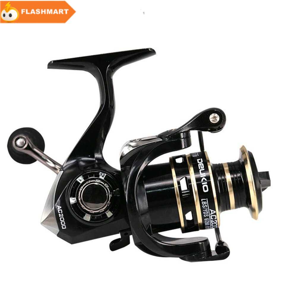FLASHMART  Reel Pancing Spinning Fishing Reel 5.2:1 Gear Ratio - AC2000
