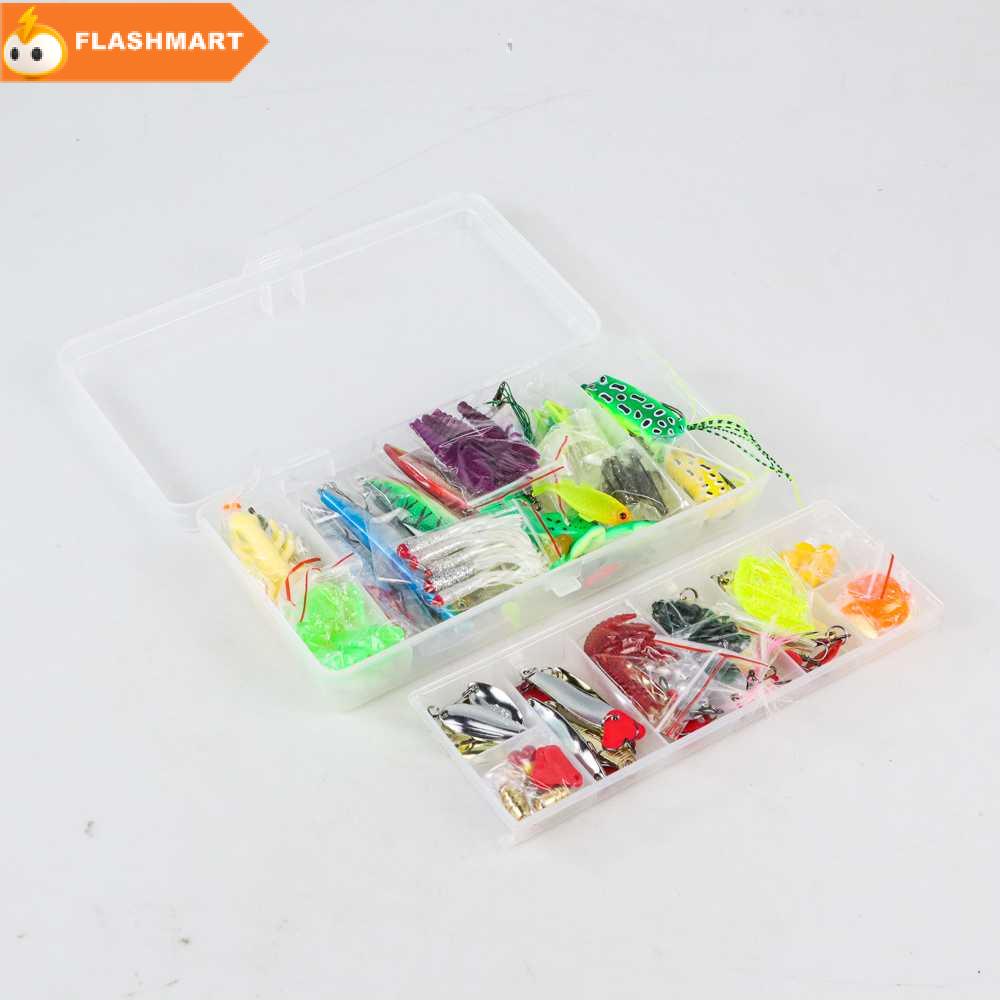 FLASHMART Umpan Pancing Ikan Set Fishing Bait Kit - DW250