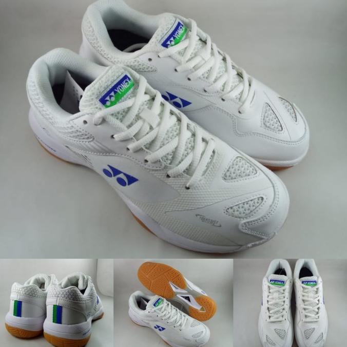 Sepatu Badminton Yonex Power Cushion SHB 65 Z2 White Blue