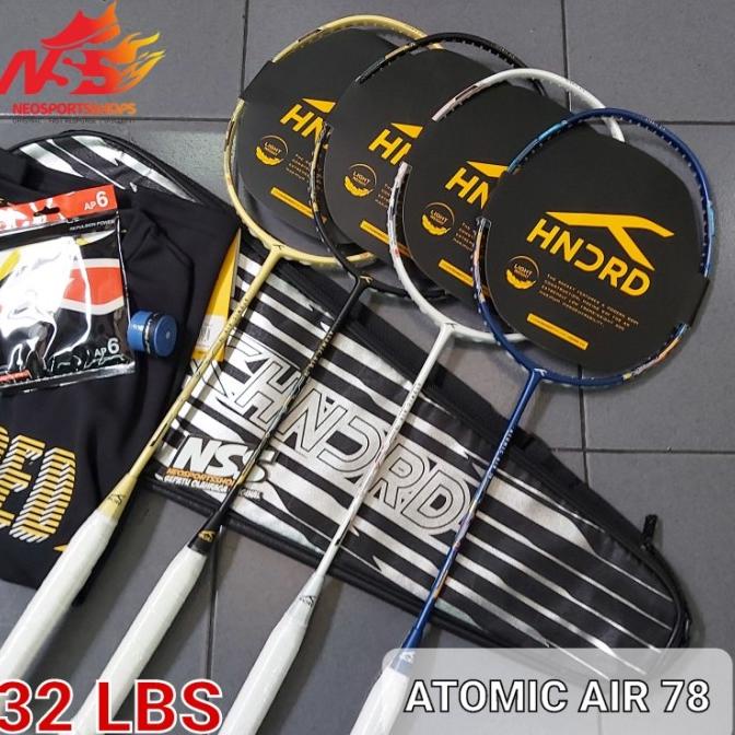 Raket Badminton HUNDRED HNDRD Atomic Air 78 Original