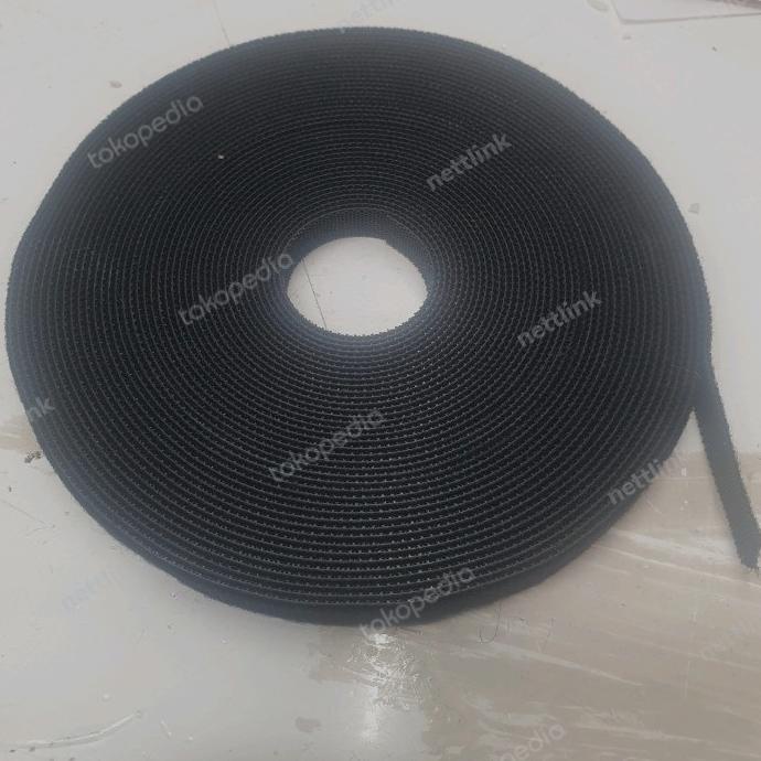 

velcro strap 1cm panjang 10 m / pengikat kabel