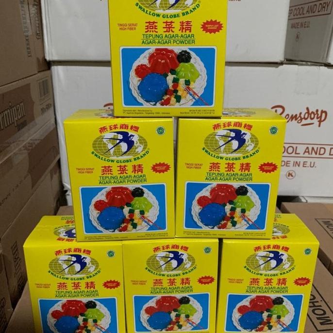 

Agar Agar Swallow Plain 1 Box isi 12 Sachet