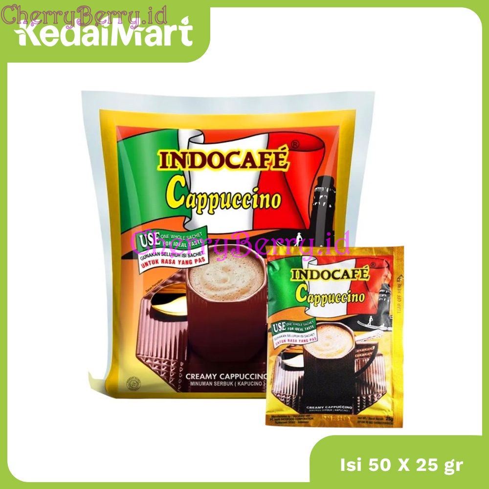 

Indocafe Cappucino (50Pcs)