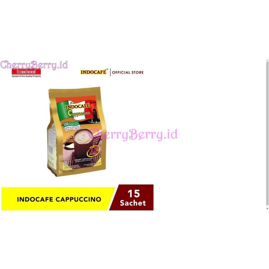 

Indocafe Cappucino (15x25)
