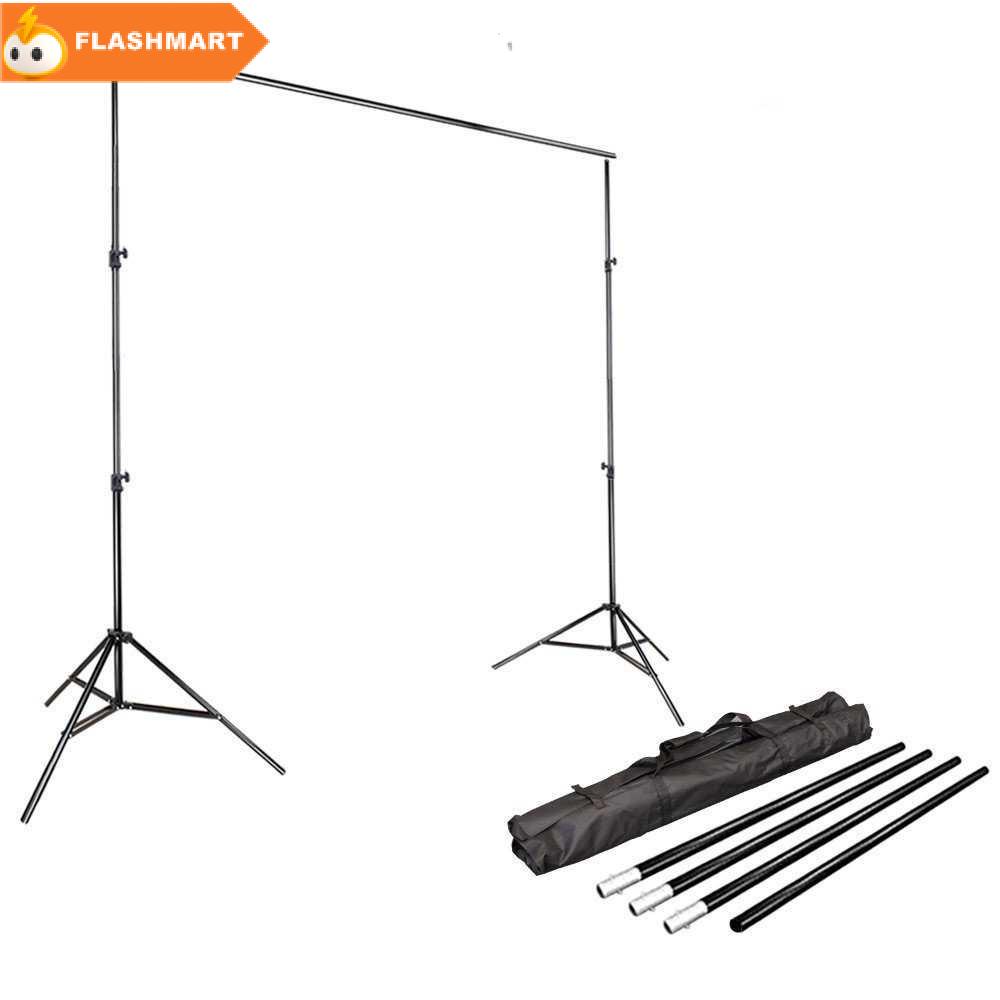 FLASHMART TaffSTUDIO Bracket Stand Backdrop Foto Studio 190 x 300 cm - BS-300