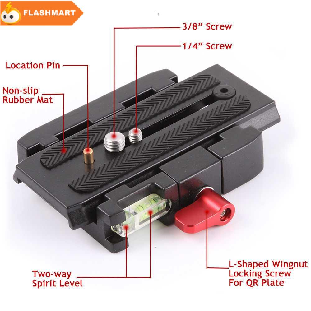 FLASHMART SETTO Adaptor Tripod Quick Release Plate - P200