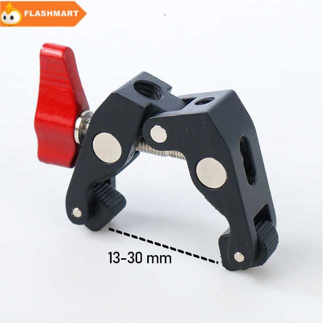 FLASHMART Andoer Ball Head Clamp Magic Arm Kamera 1/4Thread for LED Light - 1420