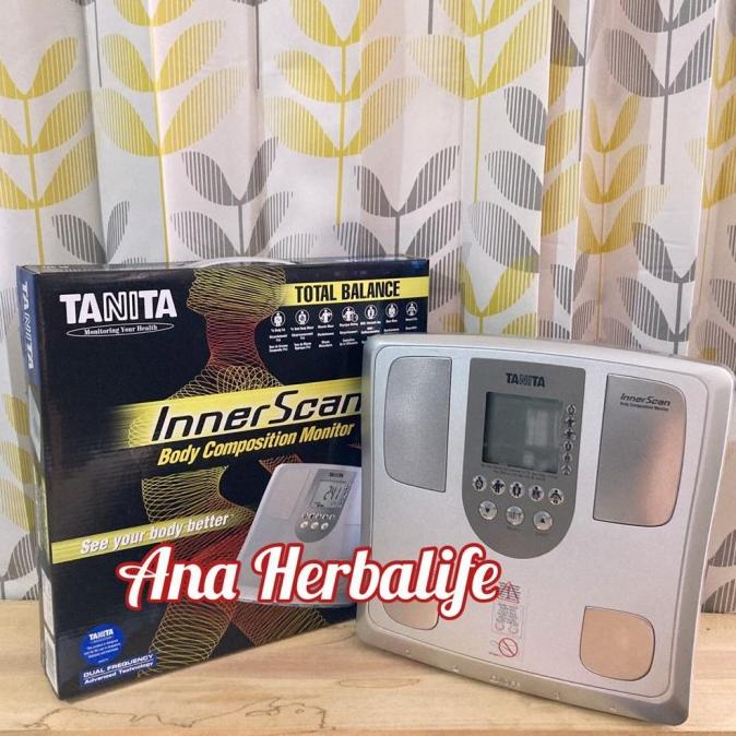 (Garansi toko) Timbangan badan digital tanita#herbalife bc 541 silver