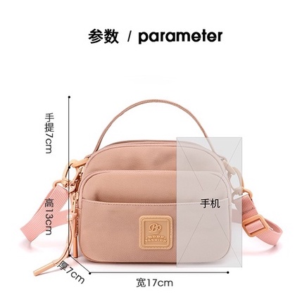 Tas selempang BOBO FASHION 00134 tas selempang wanita original import waterproof termurah