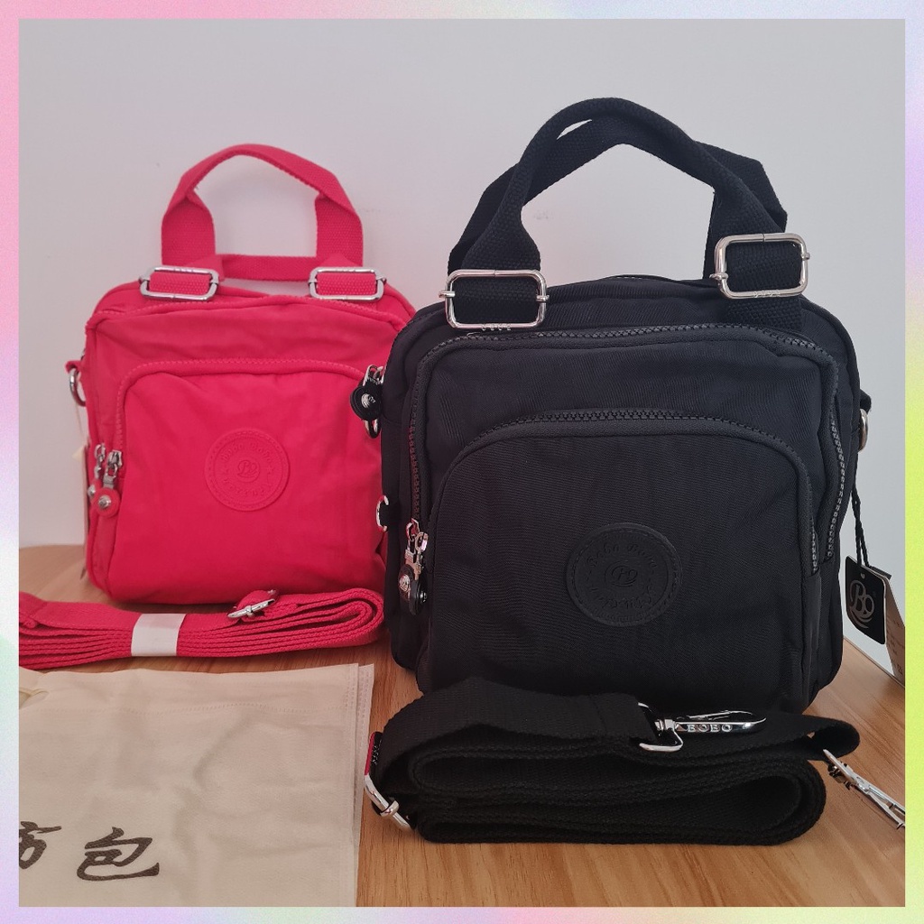 Tas ransel BOBO FASHION 7629 tas wanita waterproof original produk tas wanita multifungsi