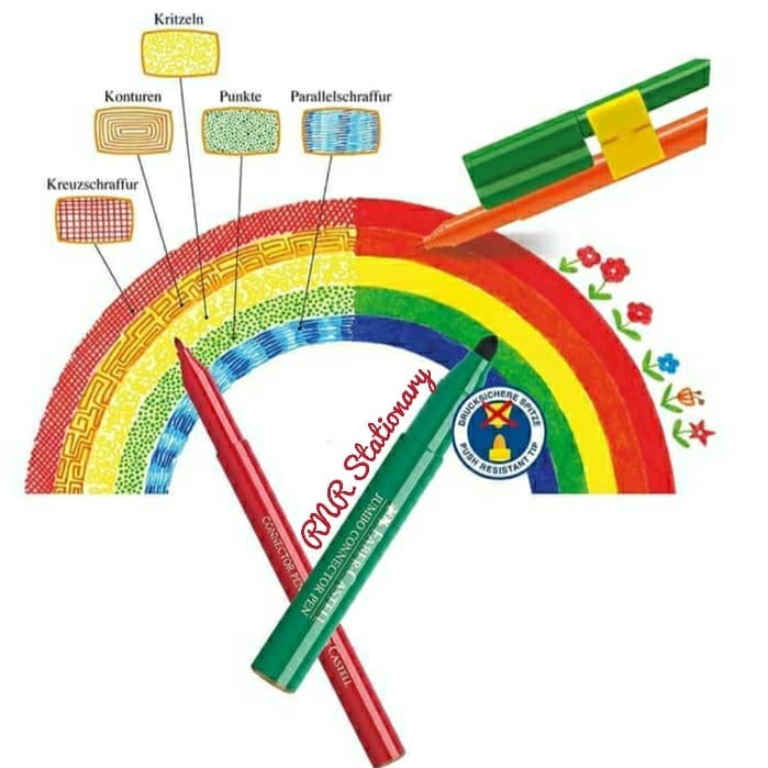 

Faber-Castell Connector 30 / Spidol Warna Faber-Castell