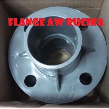 ------] FLANGE RUCIKA 6" inch PVC AW / FLANGE PVC AW 6 INCH RUCIKA
