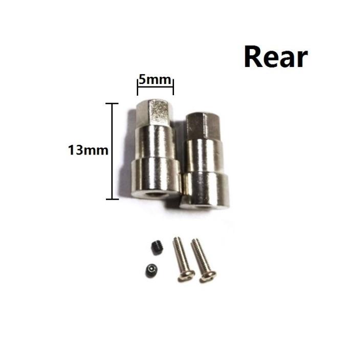 Promo Adapter Hex Hub Roda Depan Dan Belakang Bahan Metal Untuk Wpl D12 1 Terlaris