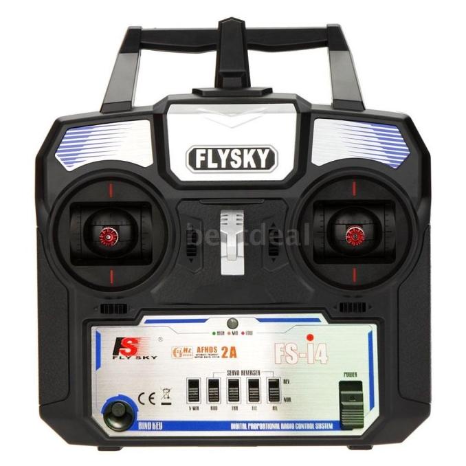 Promo Flysky Fs-I4 Afhds 2A 2.4Ghz 4Ch Radio Transmitter Untuk Rc Terbaru