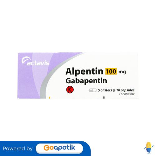 ALPENTIN 100 MG BOX 50 TABLET