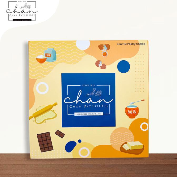 

Brownies Fudgy Rhum Lotus - Tanpa Rhum, Box Reguler