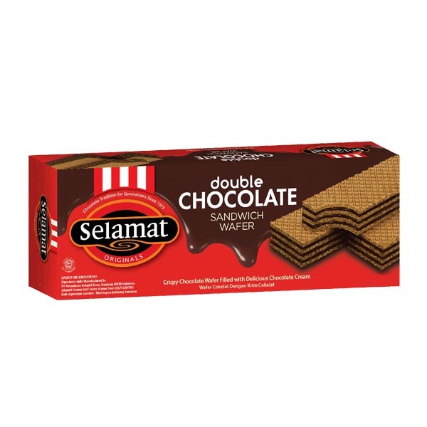 

Selamat Wafer Double Chocolate 145gr