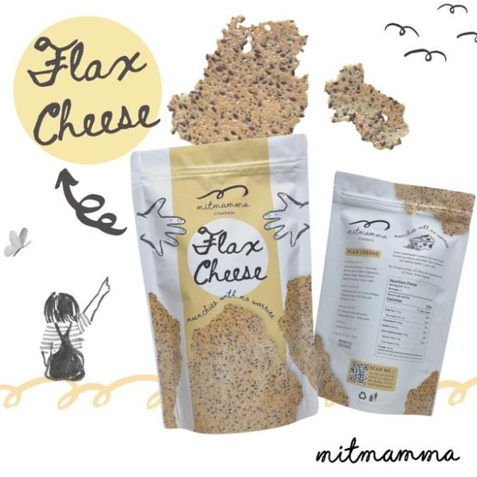 

Crackers | Flax Cheese | Cheese Crackers/Cemilan Sehat/Makanan Ringan