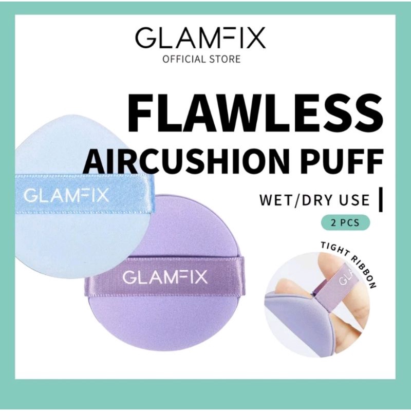 GLAMFIX Flawless Aircushion Puff isi 2 Glam Fix