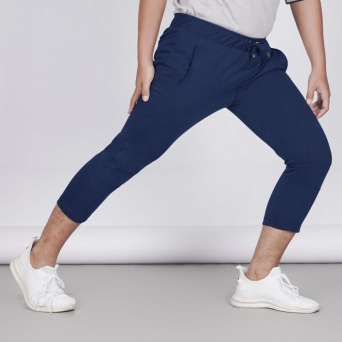 7/8 Slim-Fit Pants EZRA / Celana Pria Wanita Slim / Celana Olahraga