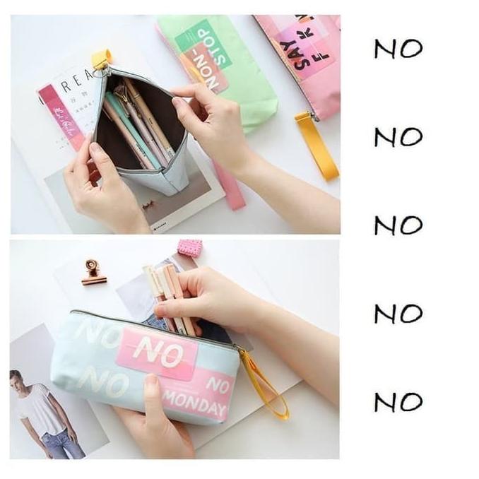 

Tp0066 Tempat Pensil No And No / Tempat Kosmetik - Pink