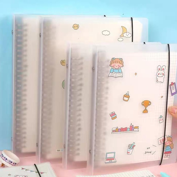 

Model Keren Binder B5 Transparan Aesthetic untuk Kuliah 26 Ring dan Binder A5 20 Ring Loose Leaf Bahan Plastik 05I