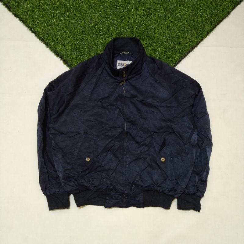 Harrington jaket vtg Troy Bros second bekas original branded casual spectator