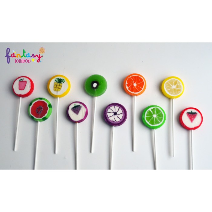 

PERMEN FANTASY LOLLIPOP FRUITY POP (1 PACK)