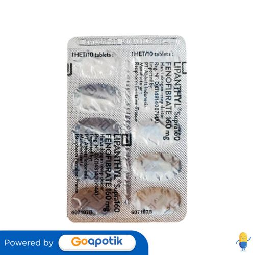 LIPANTHYL SUPRA 160 MG STRIP 10 TABLET
