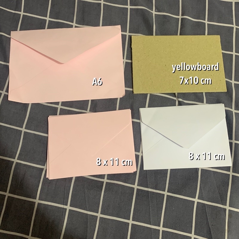 

Amplop polos bisa untuk packing photocard / freebies