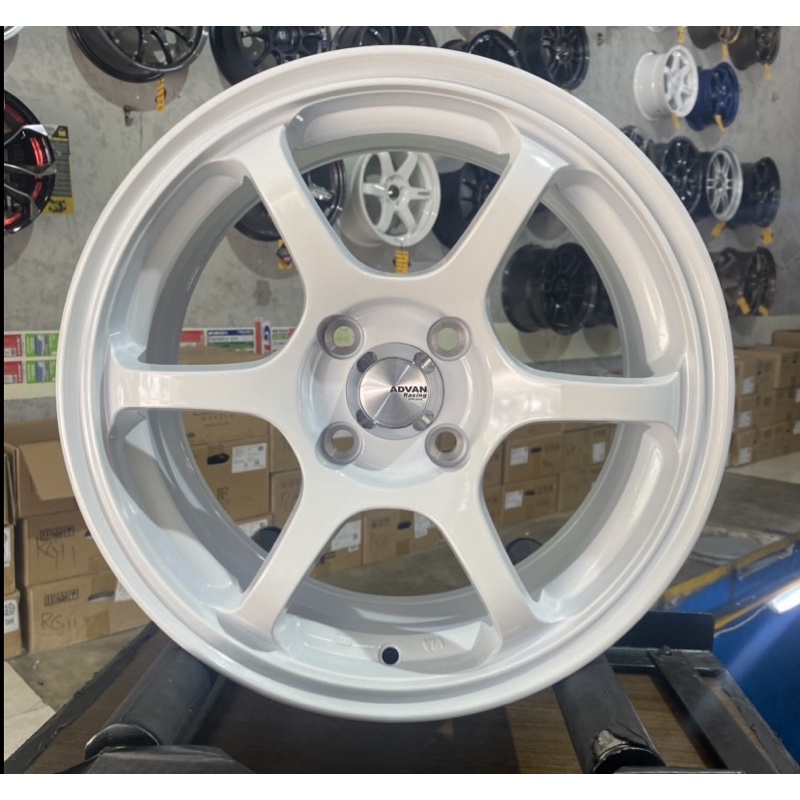 Velg Mobil Advan RGII R15 untuk Brio Jazz Yaris Mazda2