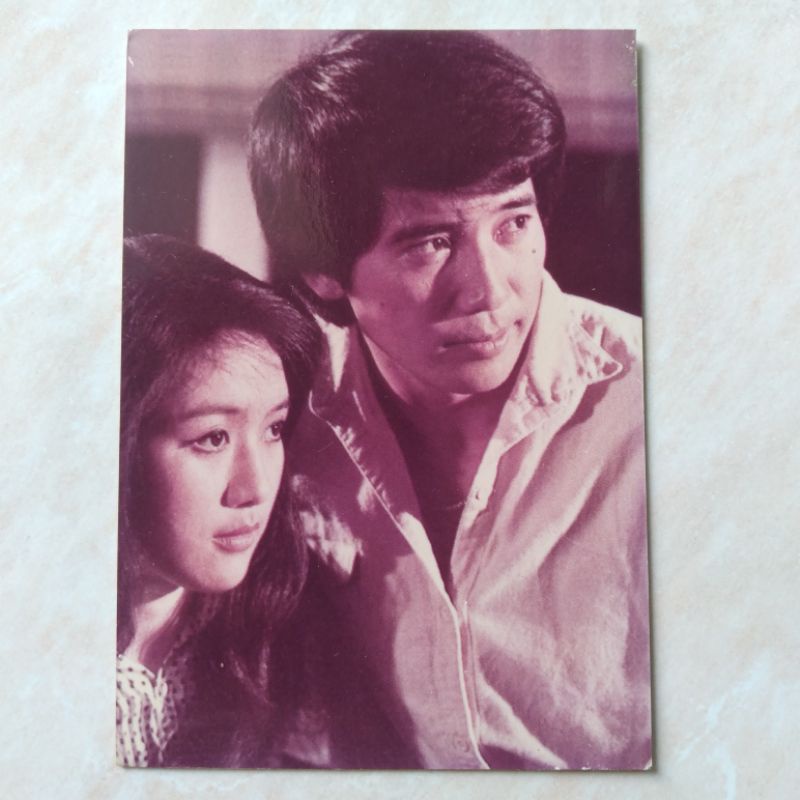 Foto Lawas Jadul Sepasang Artis Mandarin Hongkong 1975-1980 - YN296