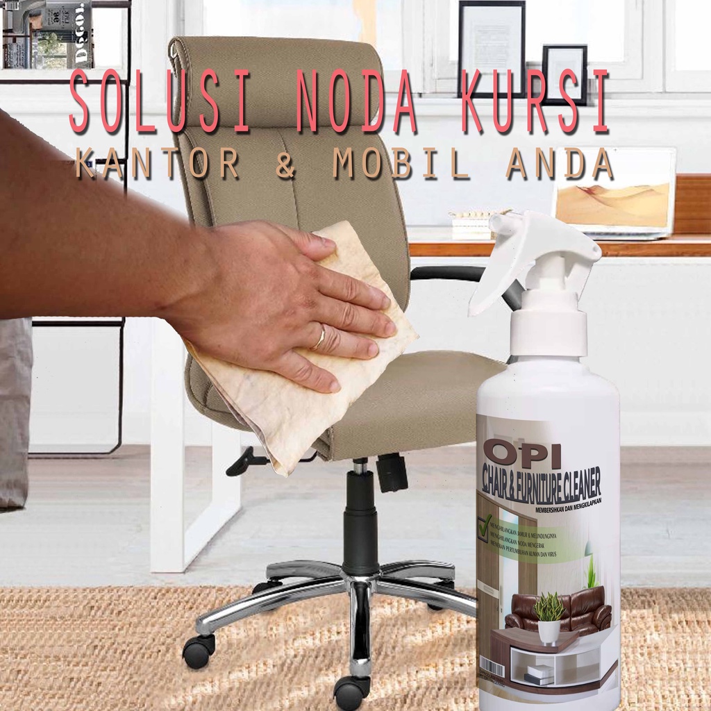 Spray pembersih sofa dan kursi kantor tanpa air mlenyapkan noda dan jamur EPS23 TKBB3