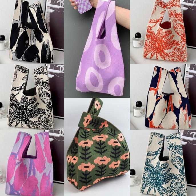 Terbaru New Buffalow Bag Bangkok Knit Tote Bag Rajut Tas Buffalow Premium Qua Limited Edition