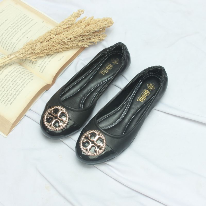 Andas Andis - Sepatu Flatshoes Ballerina Wanita Ladia