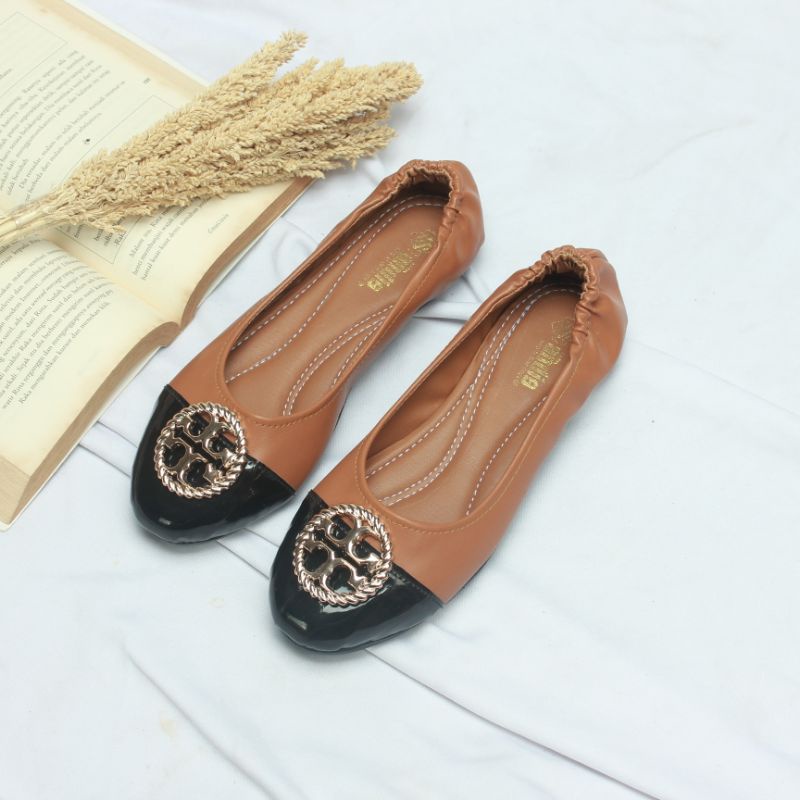 Andas Andis - Sepatu Flatshoes Ballerina Wanita Ladia