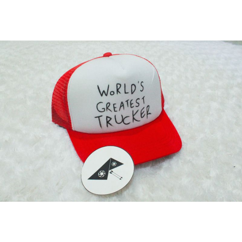 AR Trucker Hat - Topi Muscle Dad Regular Show