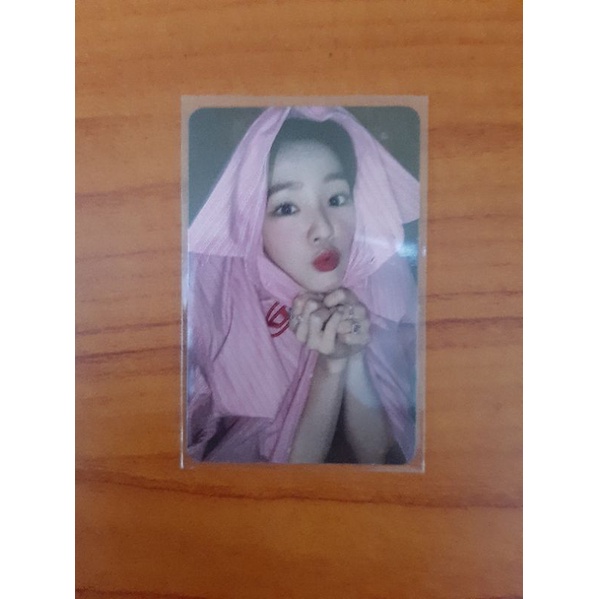 PHOTOCARD IRENE RED VELVET BIRTHDAY ALBUM CAKE VERS
