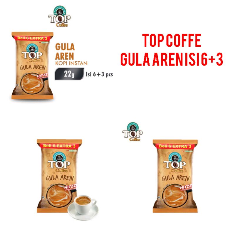 

TOP COFFE Gula Aren Pouch isi 6+3