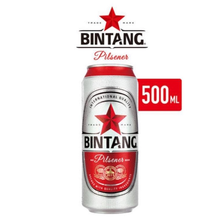 

COD✔️ BINTANG Pilsener kaleng 500ML