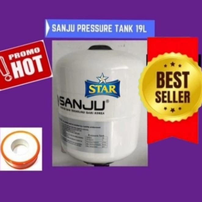 Tabung Pompa Air 19 Liter Shimizu Tangki Pt 190 Bit Pressure Tank