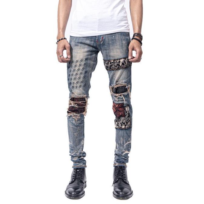 COD M1 tri fabric - Vintage rock star - Celana Jeans hlda